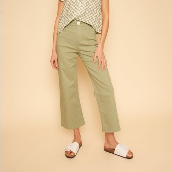 Whimsy + Row Flora Pants in Sage - Picture 4 of 9